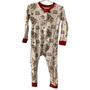 Smockingbird Grinch Pima Cotton Sleeper